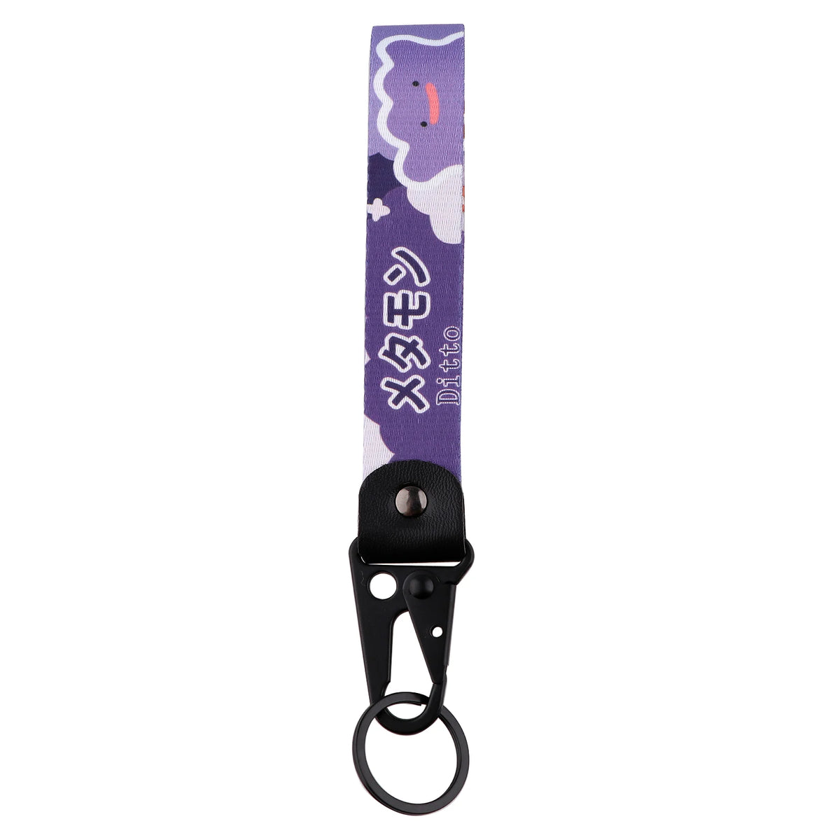 Cute Gengar Key Chain Anime Game Lanyard Key Ring For Motorcycles Cars Backpack Chaveiro Fashion Jewelry Accessories Kids Gifts