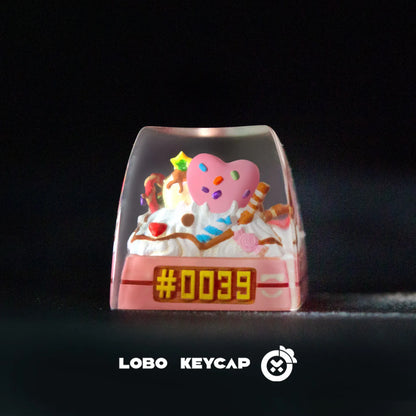 Pokemon Pikachu Transparent Esc Keycap Keyboard Accessories Anime Cute Resin Shrink Drip Glue handmade Keycaps Anime Fans Gift