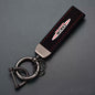 1PC Simple PU Leather Keychain Women Men Car Key Ring Chain For MINI Cooper R56 F56 R50 JCW Cabrio Aceman Countryman Coupe WORKS