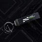 1PCS Car Keychain New JCW Logo For Mini Cooper S F54 F55 F56 F57 R58 R59 Widget Ornaments Metal Carbon Fiber Leather Key Chain