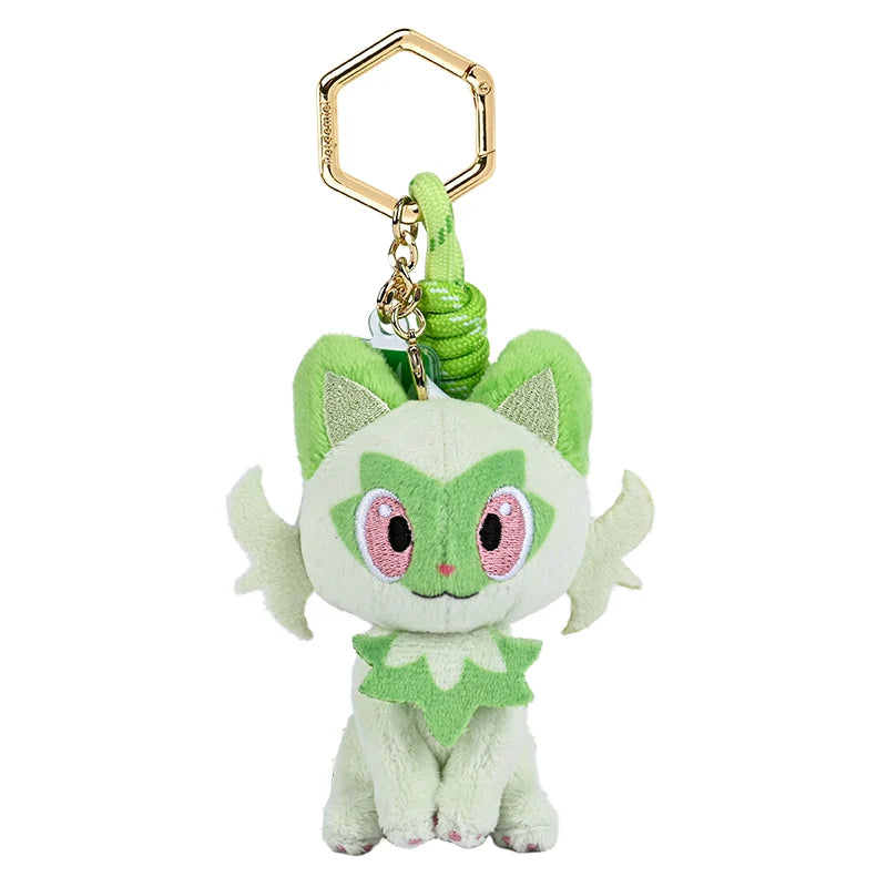 Animal Pokemon Pikachu Eevee Bulbasaur Charmander Jigglypuff Squirtle Kawaii Plush Toys Pendant Keyring Keychain Birthday Gifts