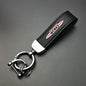 1PC Simple PU Leather Keychain Women Men Car Key Ring Chain For MINI Cooper R56 F56 R50 JCW Cabrio Aceman Countryman Coupe WORKS