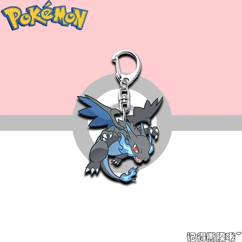 Pokemon Acrylic Keychain Charizard Greninja Lucario Gardevoir Luxray Cute Character Backpack Acrylic Pendant Anime Peipheral Toy