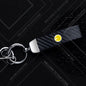 1PCS Car Keychain SE Plug S Logo For Mini Cooper S JCW R53 R55 F54 F55 F56 Widget Ornaments Metal Carbon Fiber Leather Key Chain