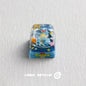 Pokemon Pikachu Transparent Esc Keycap Keyboard Accessories Anime Cute Resin Shrink Drip Glue handmade Keycaps Anime Fans Gift