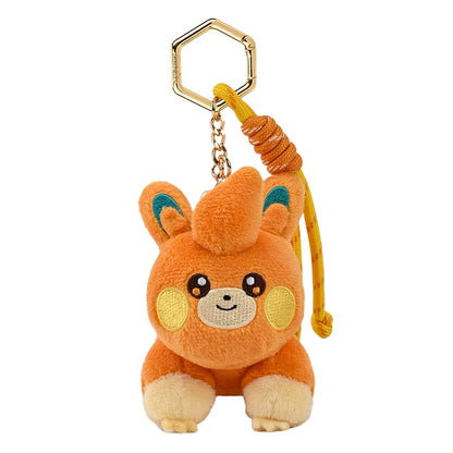 Animal Pokemon Pikachu Eevee Bulbasaur Charmander Jigglypuff Squirtle Kawaii Plush Toys Pendant Keyring Keychain Birthday Gifts