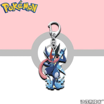 Pokemon Acrylic Keychain Charizard Greninja Lucario Gardevoir Luxray Cute Character Backpack Acrylic Pendant Anime Peipheral Toy