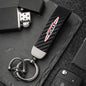 1PC Simple PU Leather Keychain Women Men Car Key Ring Chain For MINI Cooper R56 F56 R50 JCW Cabrio Aceman Countryman Coupe WORKS