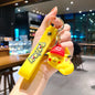 Pokémon Keychain Set, Adorable Pikachu Eevee Charmander figure Keychain, Anime Collectible Key Ring for Bag Backpack Gift