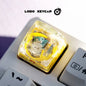 Pokemon Pikachu Transparent Esc Keycap Keyboard Accessories Anime Cute Resin Shrink Drip Glue handmade Keycaps Anime Fans Gift