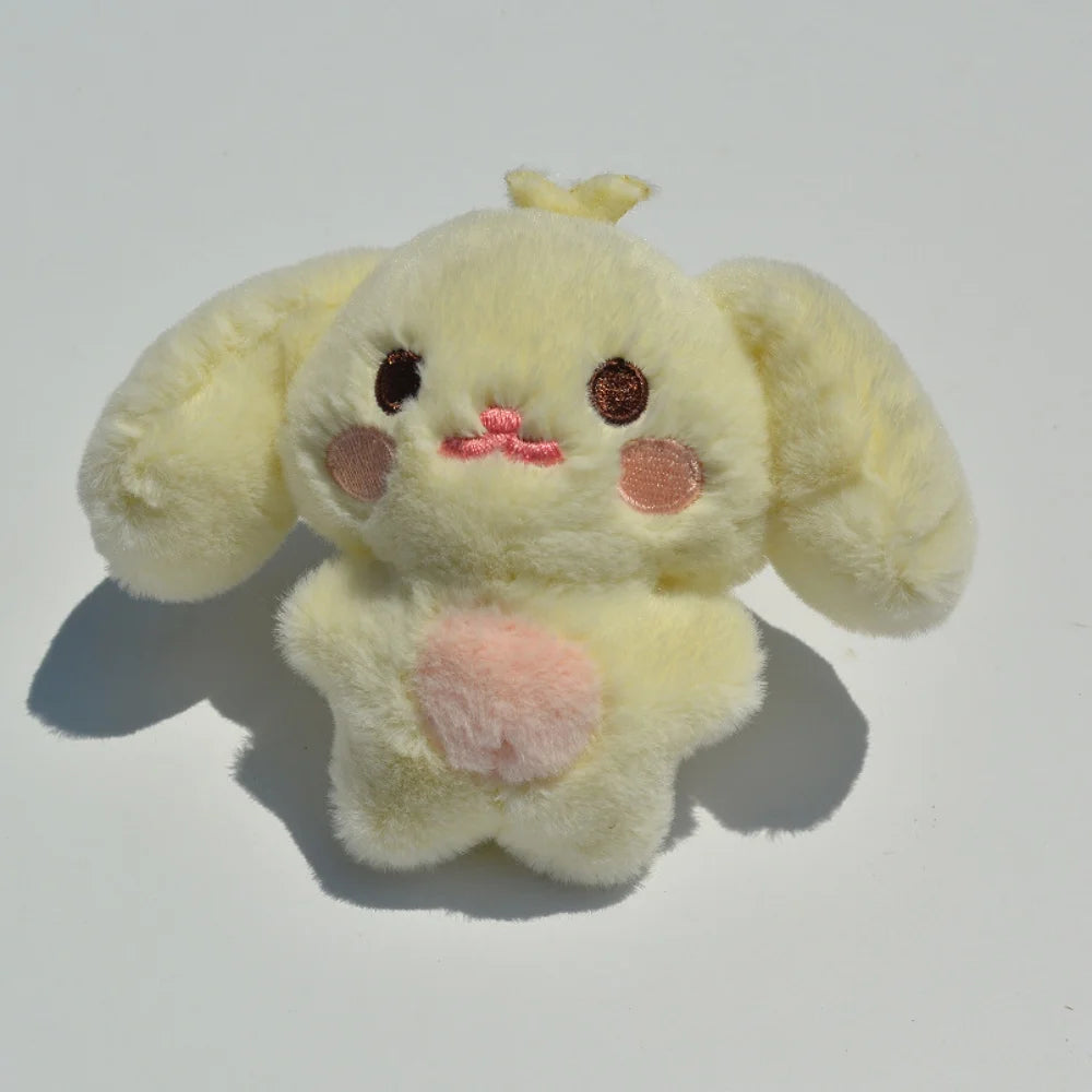 8pcs Kpop 10cm Ateez Aniteez Cute Plushies Keychain Hongjoong Seonghwa Yunho Yeosang San Mingi Wooyoung Keyring Bag Accessories