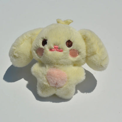 8pcs Kpop 10cm Ateez Aniteez Cute Plushies Keychain Hongjoong Seonghwa Yunho Yeosang San Mingi Wooyoung Keyring Bag Accessories