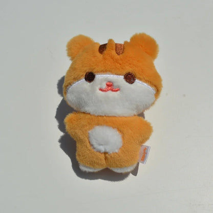 8pcs Kpop 10cm Ateez Aniteez Cute Plushies Keychain Hongjoong Seonghwa Yunho Yeosang San Mingi Wooyoung Keyring Bag Accessories