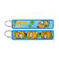 Pokémon Anime Elf Monsters Keychain for Cars Backpack Key Holders Embroidery Keyrings Key Tag Jet Tag Accessories Gifts