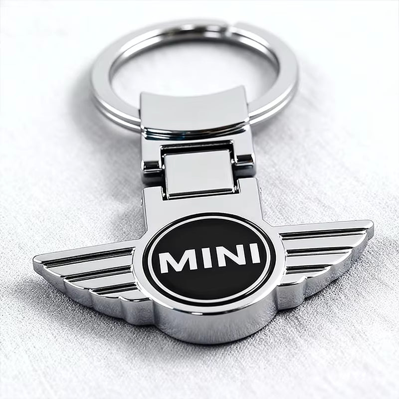 Premium Zinc Alloy Mini Cooper JCW Badge Keyring Car Keychain Pendant Compatible with R50-R59 & F54-F60