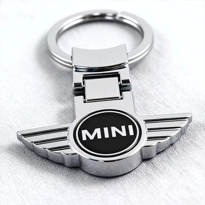 Premium Zinc Alloy Mini Cooper JCW Badge Keyring Car Keychain Pendant Compatible with R50-R59 & F54-F60