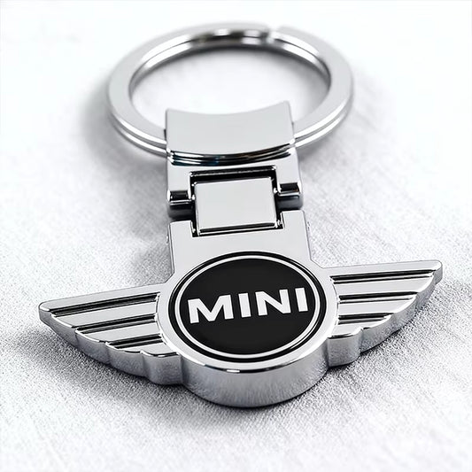 Premium Zinc Alloy Mini Cooper JCW Badge Keyring Car Keychain Pendant Compatible with R50-R59 & F54-F60