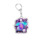 For Pokemon Elf Qikchu Snorlax Zeraora Eevee Charizard Gengar Acrylic Selfmade Cute Cartoon Anime Keychain Pendant Toy Gift 5cm