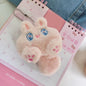 Fluffy Plush Cat Doll Keychain Cute Backpack Bag Pendant Gift For Children Girlfriend