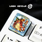 Pokemon Pikachu Transparent Esc Keycap Keyboard Accessories Anime Cute Resin Shrink Drip Glue handmade Keycaps Anime Fans Gift