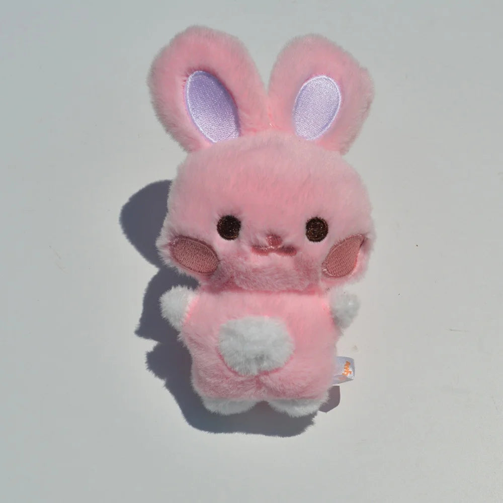 8pcs Kpop 10cm Ateez Aniteez Cute Plushies Keychain Hongjoong Seonghwa Yunho Yeosang San Mingi Wooyoung Keyring Bag Accessories