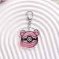 1/20PCS Pokémon Characters Pikachu Bulbasaur Acrylic Keychain Bag Charms Accessories Backpack Pendant Key Holder Friend Gifts
