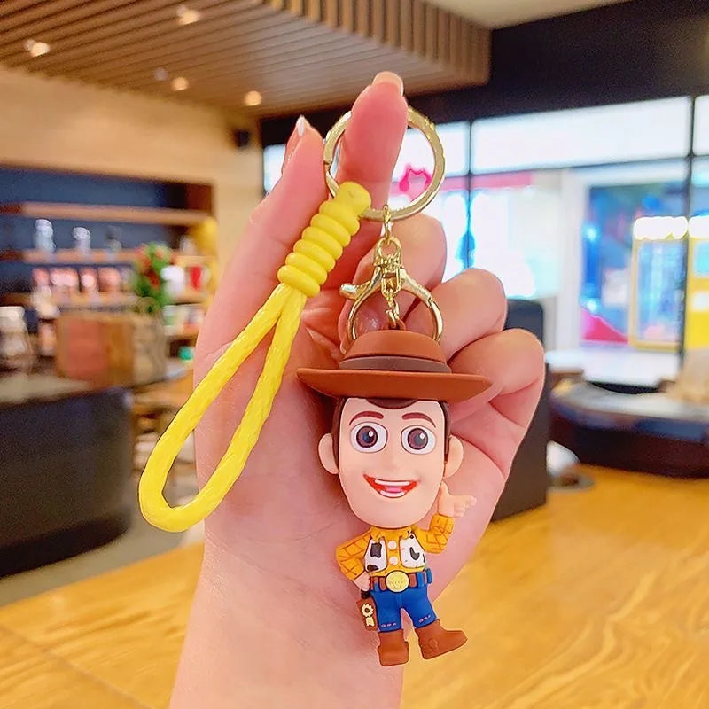 Toy Story Three-Eyed Alien Cartoon Keychain – Cute Bag Charm, Car Pendant & Gift for Girls