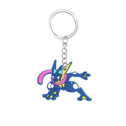 8pcs/lot Pokemon Keychains Kids Pikachu Birthday Party Supplies Gift Bag Filler Stuffer School Carnival Reward Party Decoration