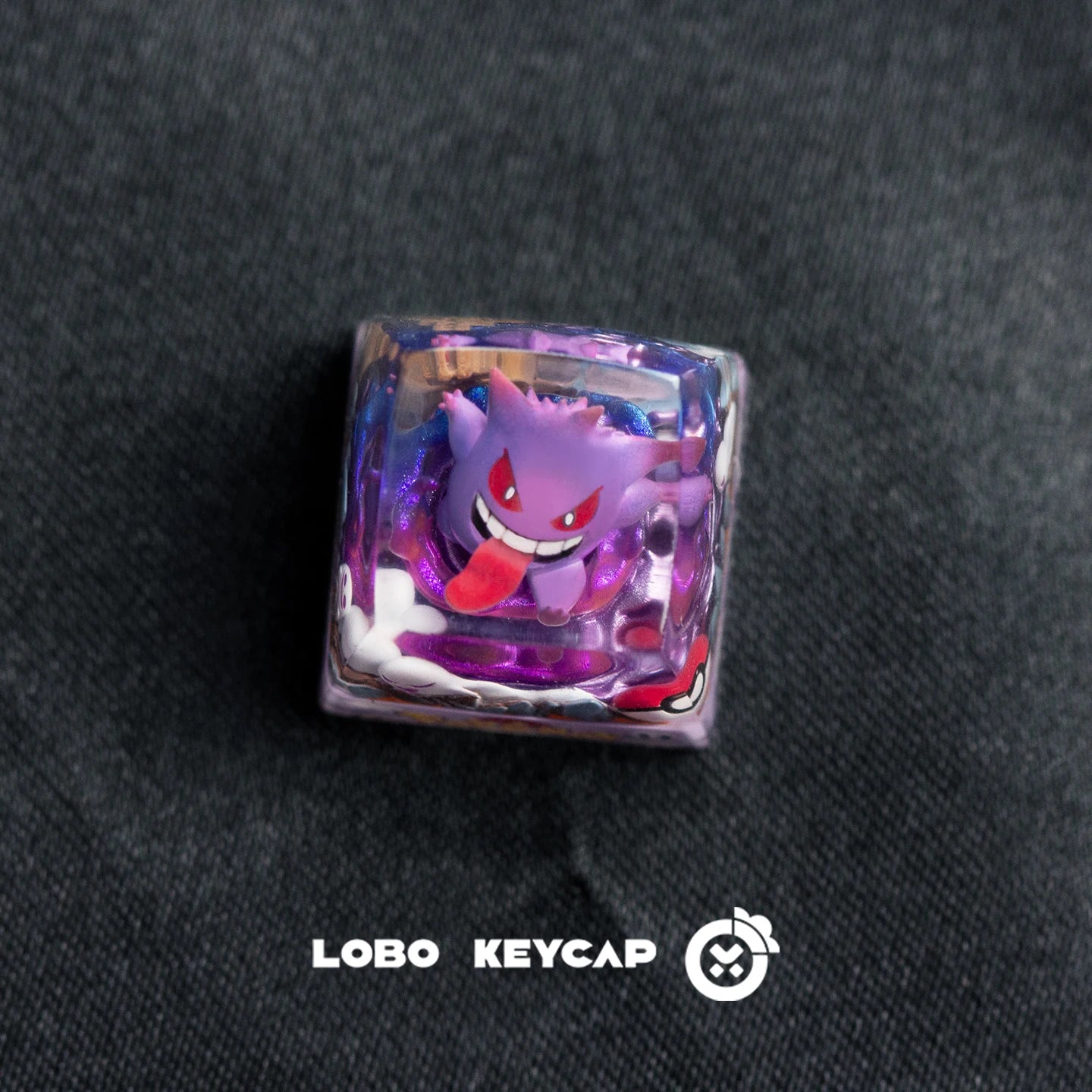 Pokemon Pikachu Transparent Esc Keycap Keyboard Accessories Anime Cute Resin Shrink Drip Glue handmade Keycaps Anime Fans Gift