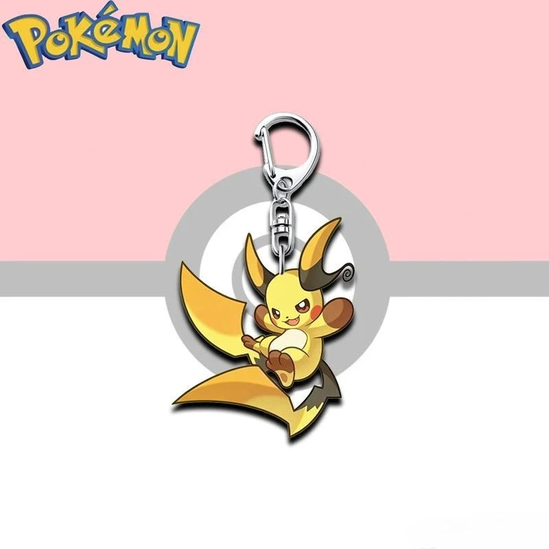 Pokemon Acrylic Keychain Charizard Greninja Lucario Gardevoir Luxray Cute Character Backpack Acrylic Pendant Anime Peipheral Toy
