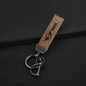 Car Hot Stamping Badge Keychain Zinc Alloy Keyring Accessories For MINI Cooper JCW WORKS R55 R56 F55 F56 R57 R58 R59 R60 R61