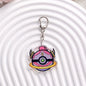 1/20PCS Pokémon Characters Pikachu Bulbasaur Acrylic Keychain Bag Charms Accessories Backpack Pendant Key Holder Friend Gifts