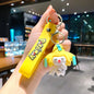 Pokémon Keychain Set, Adorable Pikachu Eevee Charmander figure Keychain, Anime Collectible Key Ring for Bag Backpack Gift