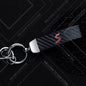 1PCS Car Keychain SE Plug S Logo For Mini Cooper S JCW R53 R55 F54 F55 F56 Widget Ornaments Metal Carbon Fiber Leather Key Chain