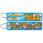 Pokémon Anime Elf Monsters Keychain for Cars Backpack Key Holders Embroidery Keyrings Key Tag Jet Tag Accessories Gifts