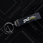 1PCS Car Keychain New JCW Logo For Mini Cooper S F54 F55 F56 F57 R58 R59 Widget Ornaments Metal Carbon Fiber Leather Key Chain