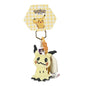 Anime Pokemon Kawaii Pikachu Keychain Eevee Mew Bulbasaur Charmander Snorlax Psyduck Stuffed Toy Cute Plush Keyring Doll Pendant