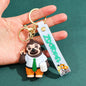 New Anime Zootopia 2 Figure Cute PVC Doll Car Key Ring Accessories Bag Pendant Charm Perfect Christmas Gift for Her
