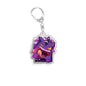 For Pokemon Elf Qikchu Snorlax Zeraora Eevee Charizard Gengar Acrylic Selfmade Cute Cartoon Anime Keychain Pendant Toy Gift 5cm