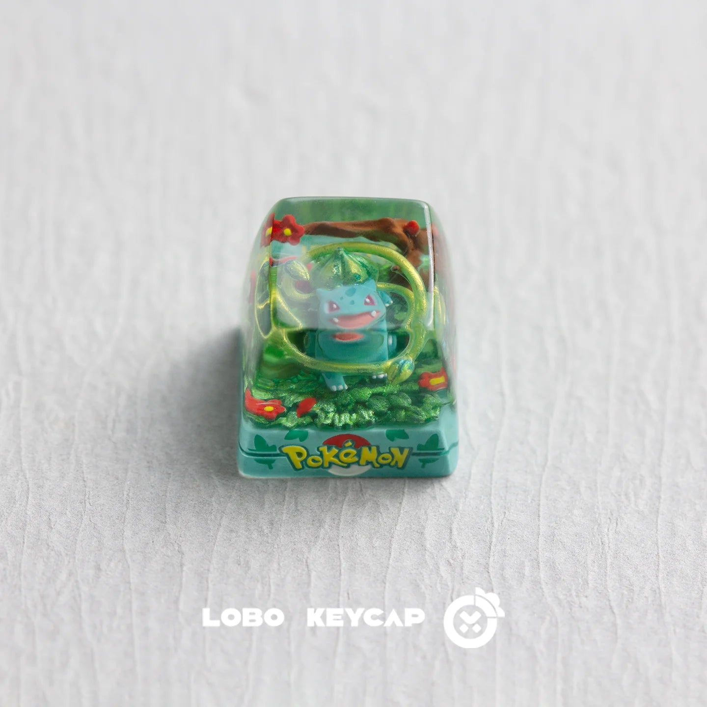 Pokemon Pikachu Transparent Esc Keycap Keyboard Accessories Anime Cute Resin Shrink Drip Glue handmade Keycaps Anime Fans Gift
